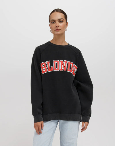 CREW NECK SWEATER Sweater BRUNETTE THE LABEL 